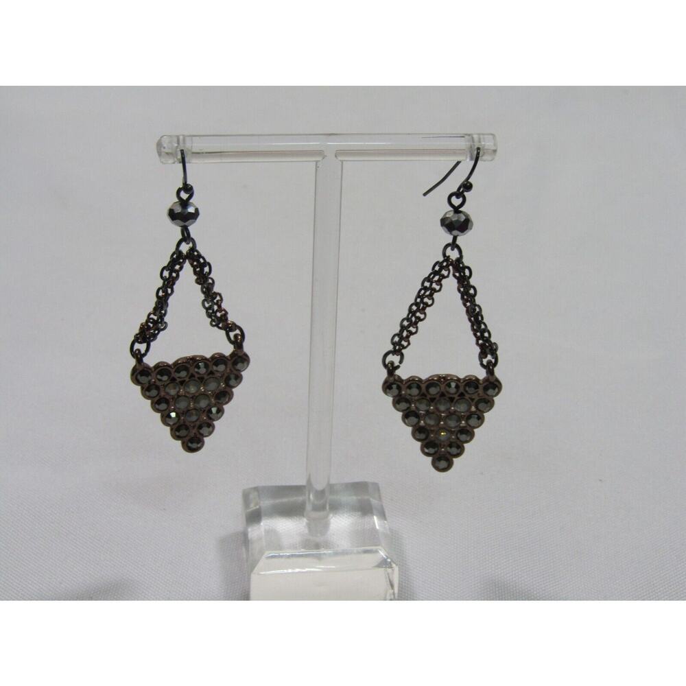 Chico's Bead Rhinestone Chandelier Bead‎ Dangly Rustic Whimsygoth Chain Cottage